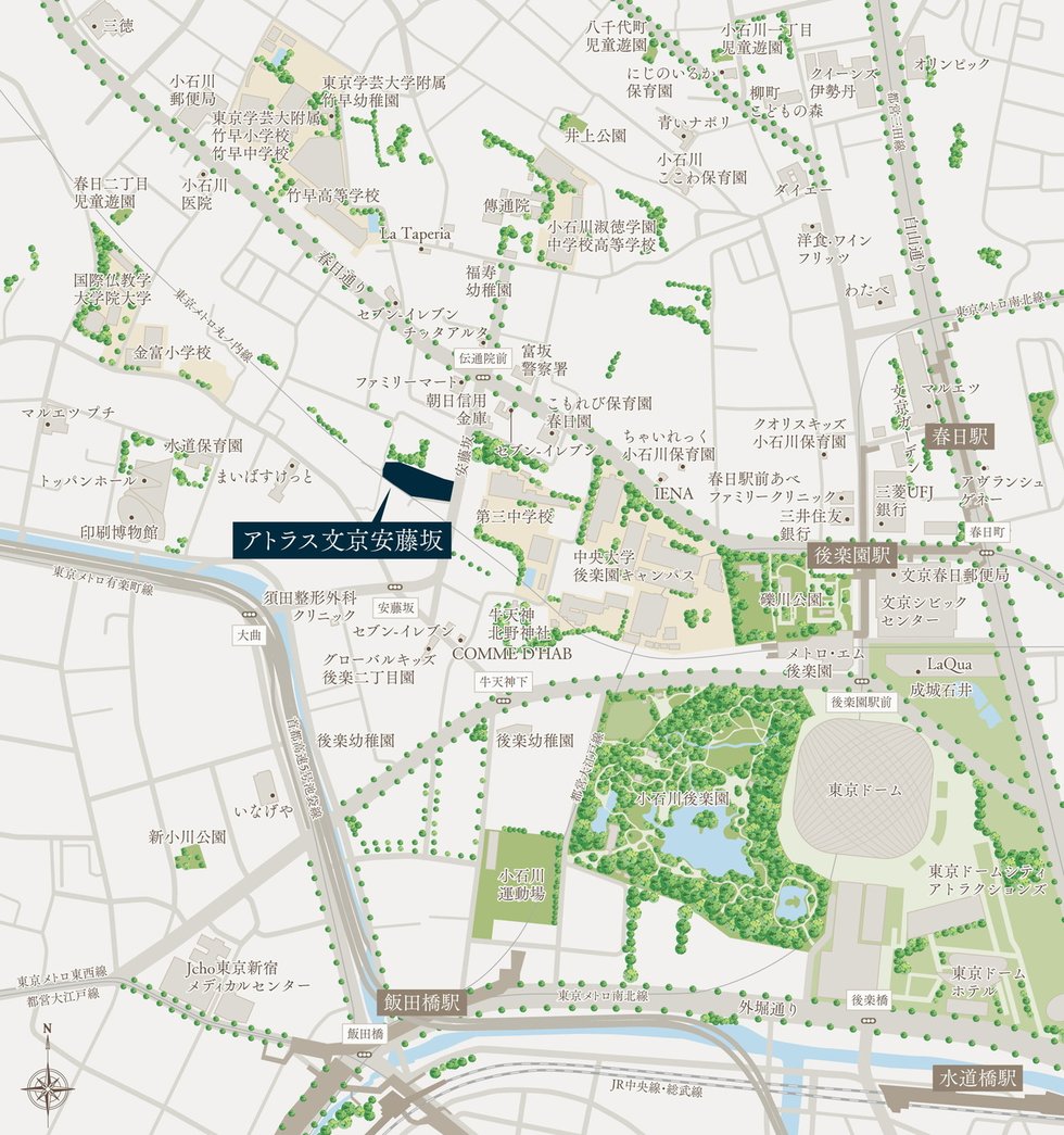 現地案内図