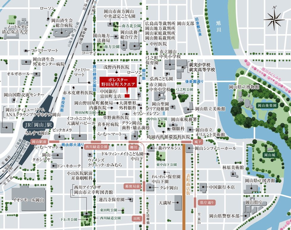 ポレスター野田屋町スクエア