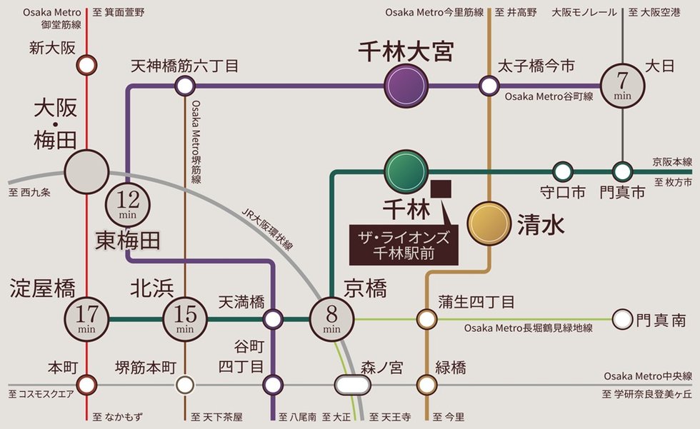交通アクセス図