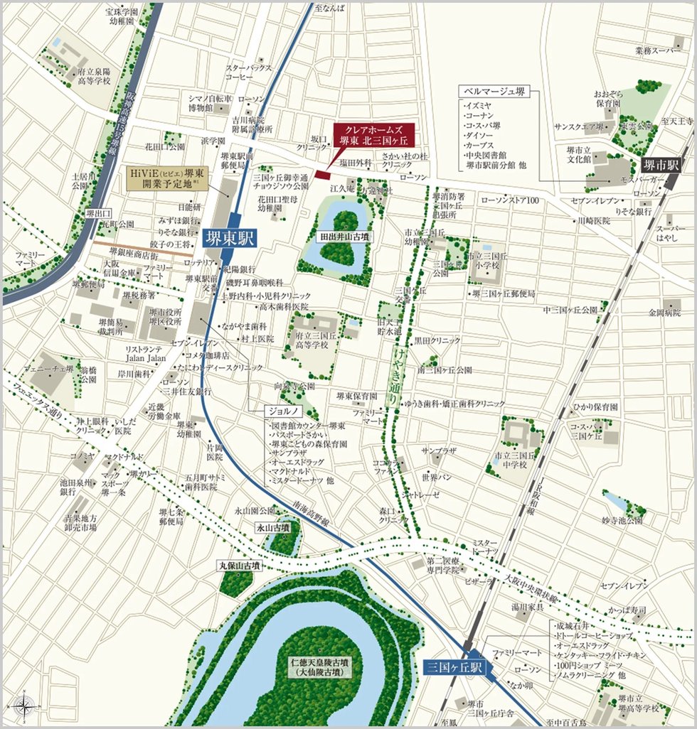 現地案内図