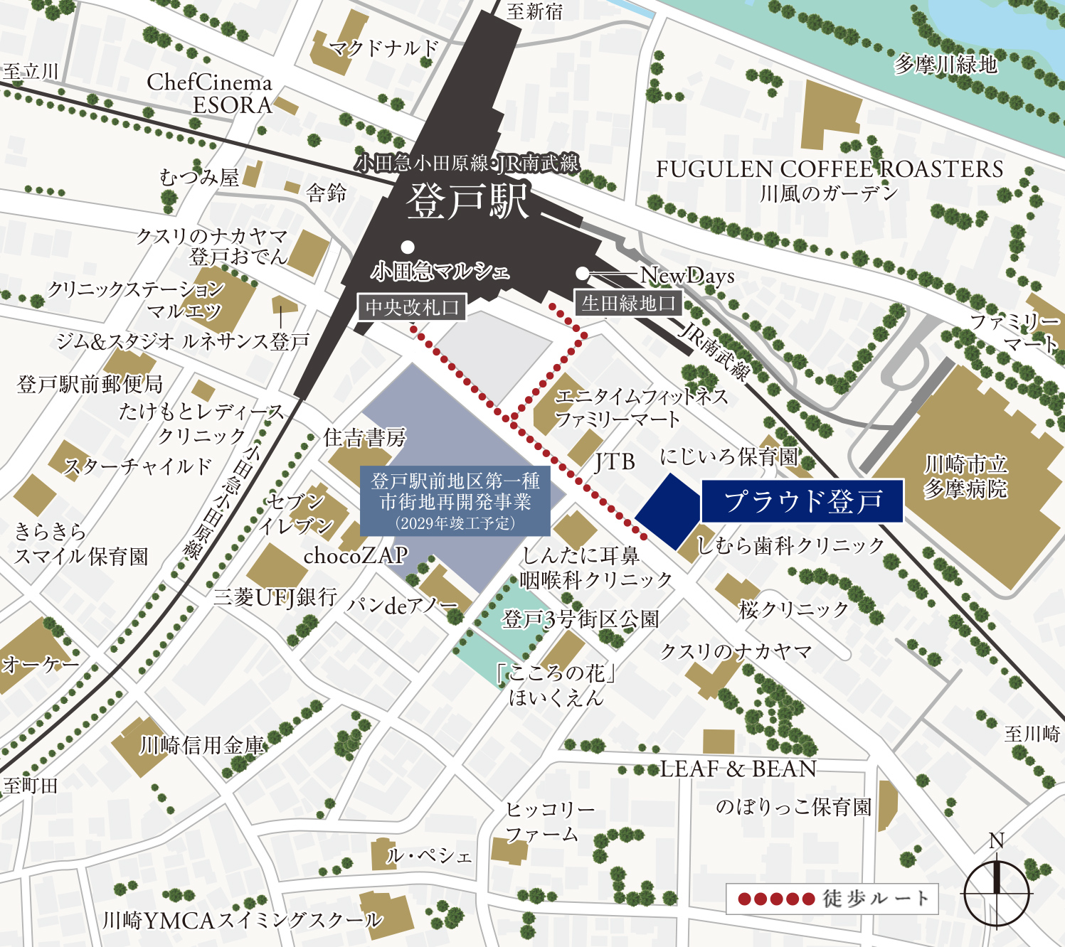 現地案内図