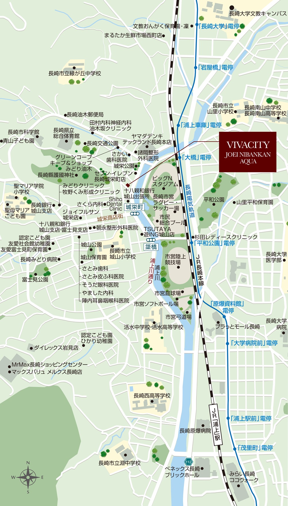 現地案内図