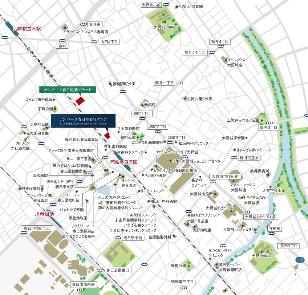 現地案内図