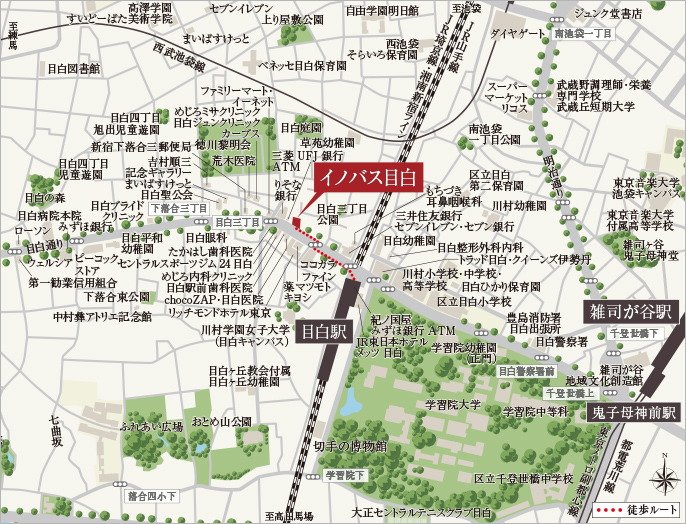 現地案内図