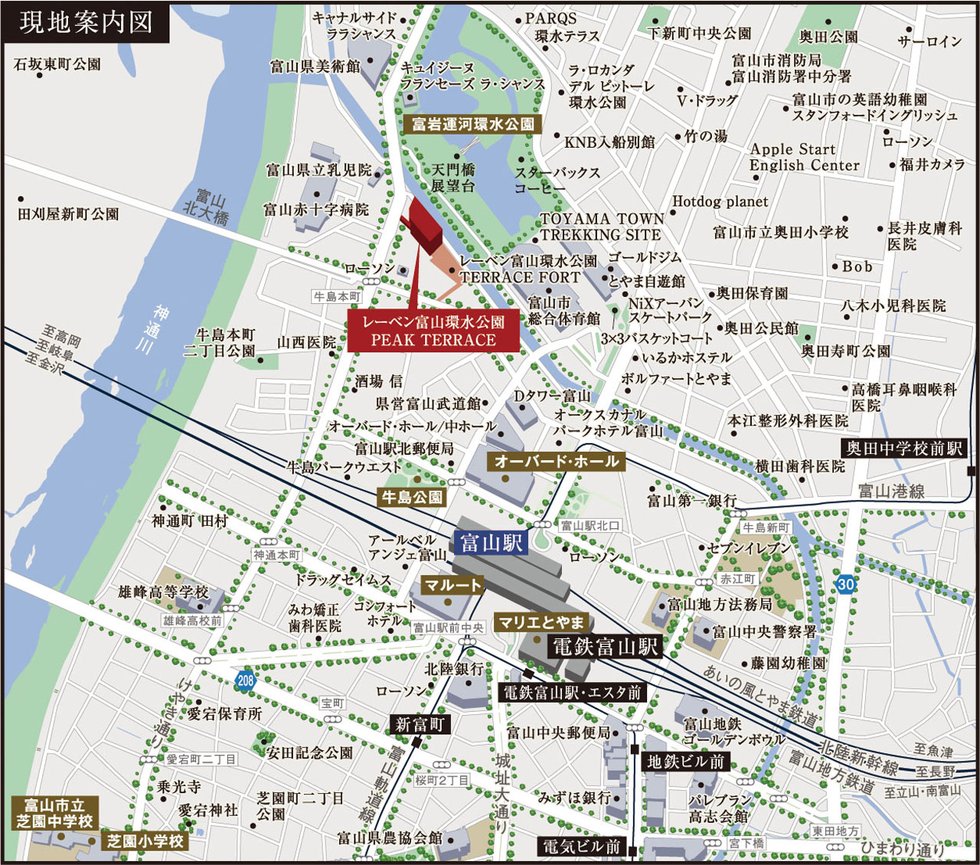 レーベン富山環水公園PEAK TERRACE