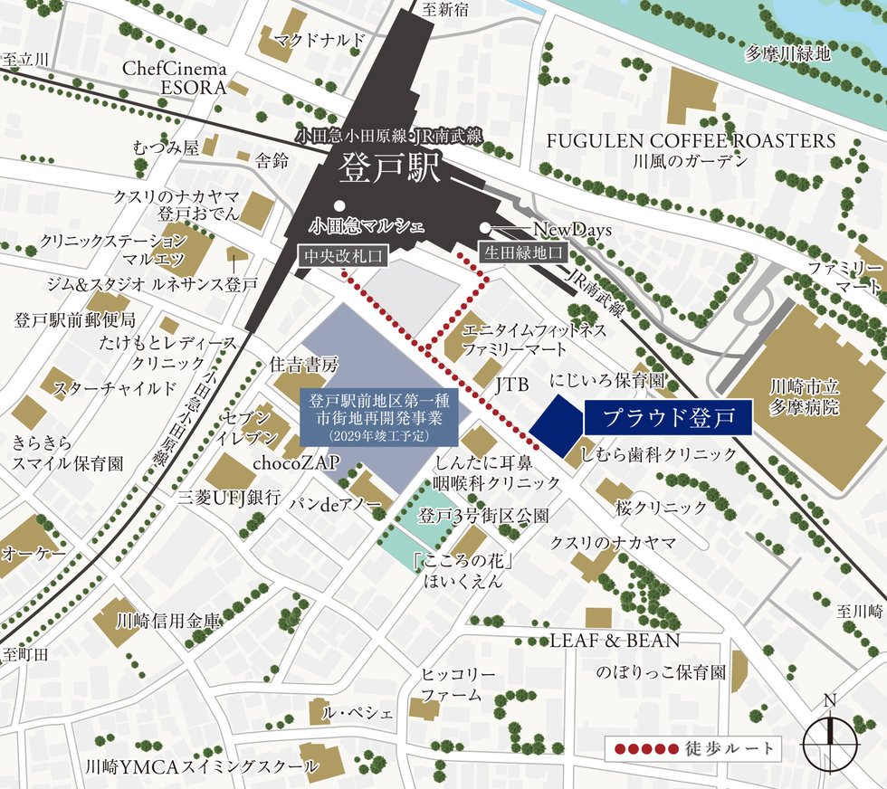 現地案内図