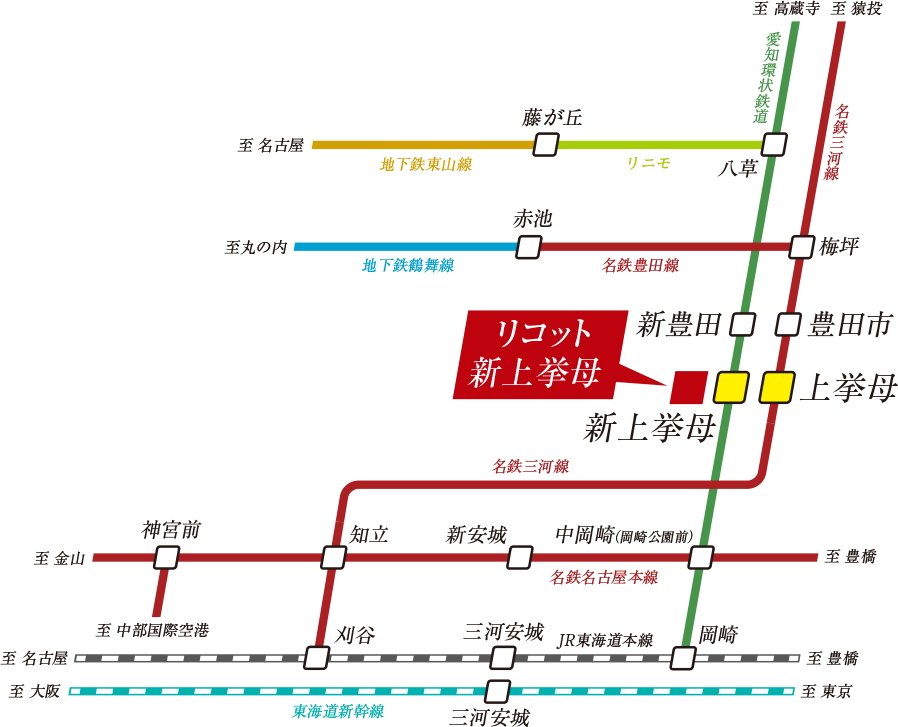 駅徒歩1分×2駅2路線がもたらす利便性