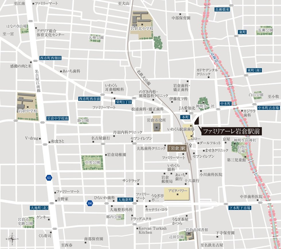 現地案内図