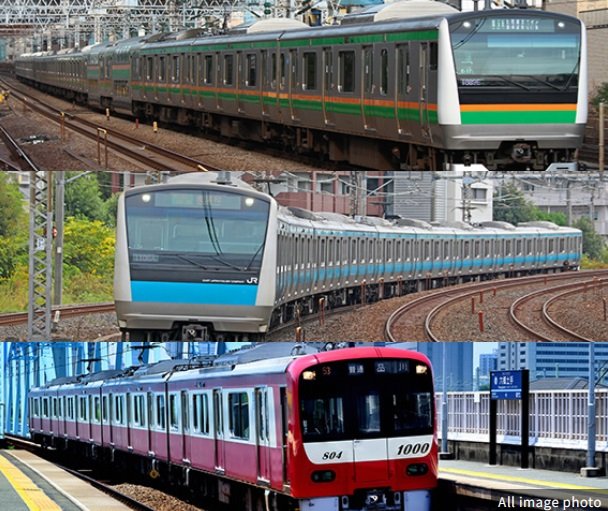 3路線の並走で運行トラブル時も安心。