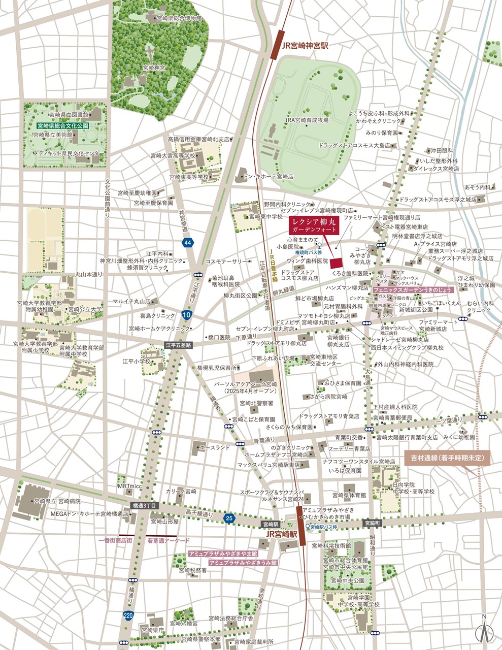 現地案内図