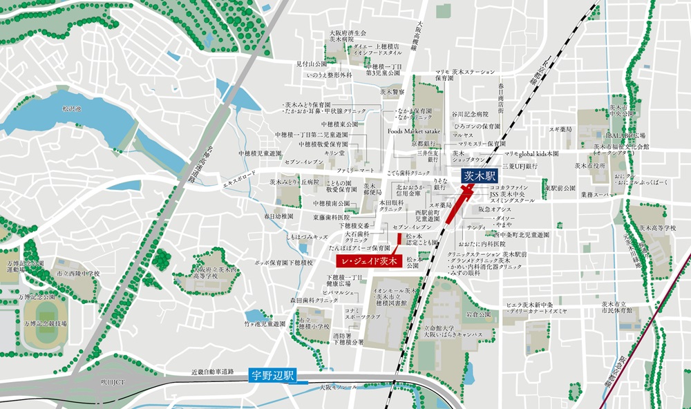 現地案内図
