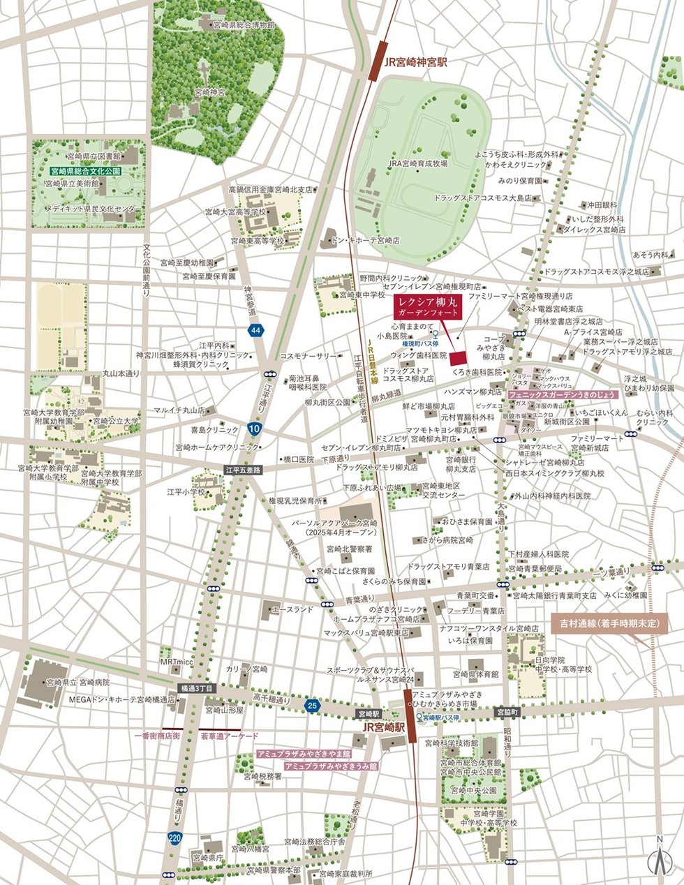 現地案内図