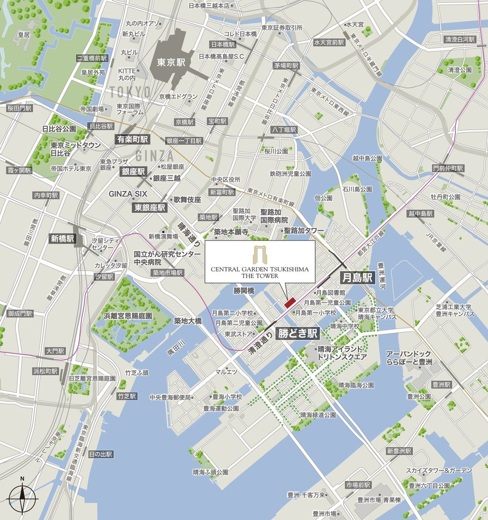 現地案内図