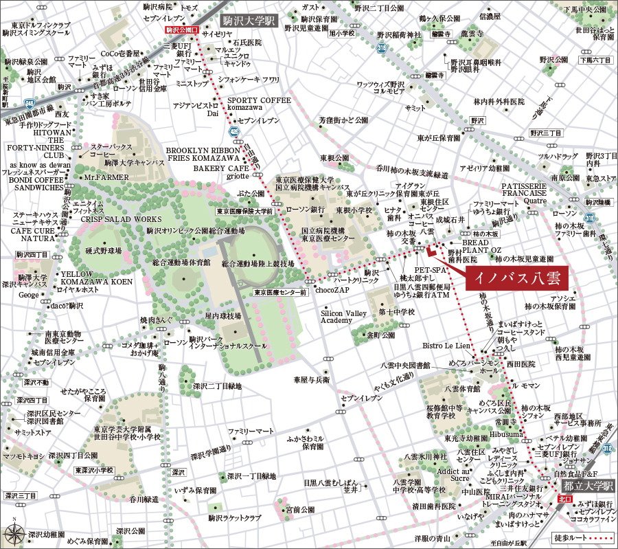 現地案内図