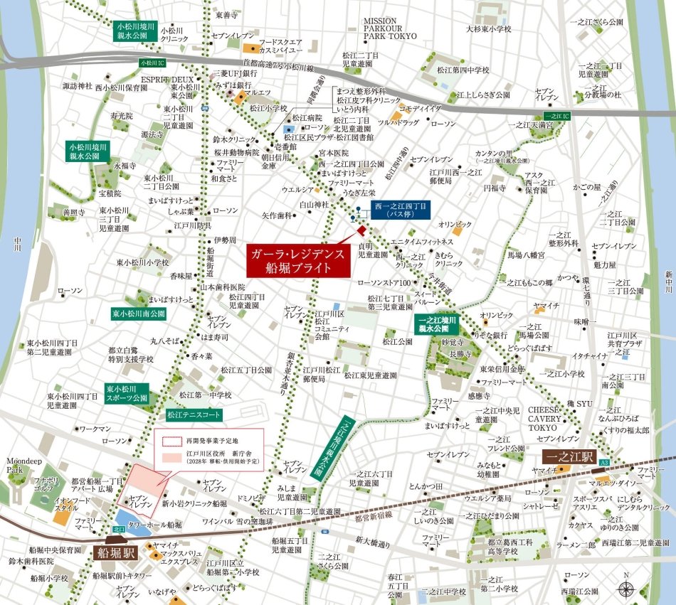 現地案内図