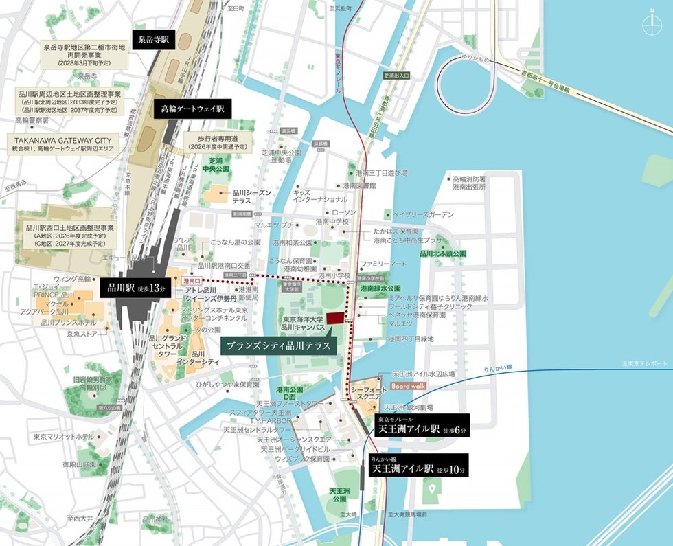 現地案内図