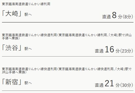 東京臨海高速鉄道りんかい線 「天王洲アイル」駅より