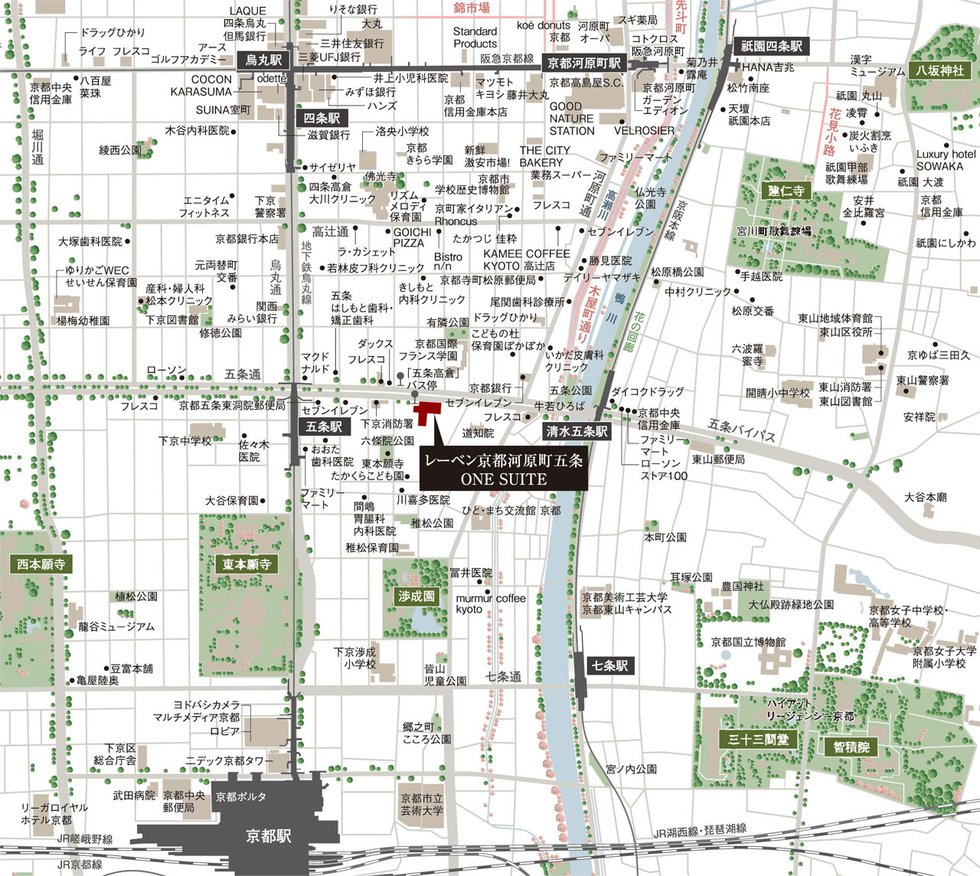 レーベン京都河原町五条 ONE SUITE