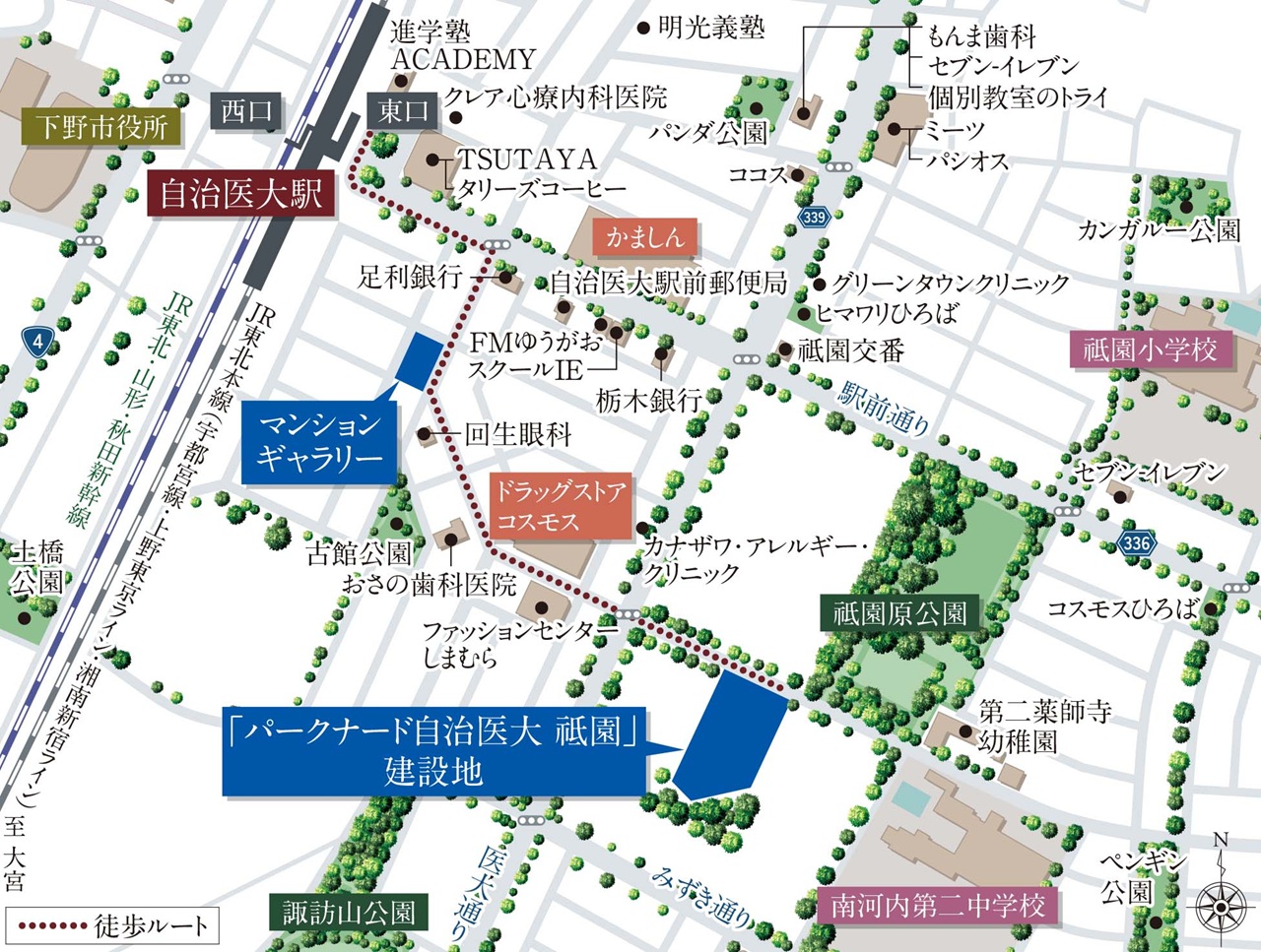 マンションギャラリー案内図