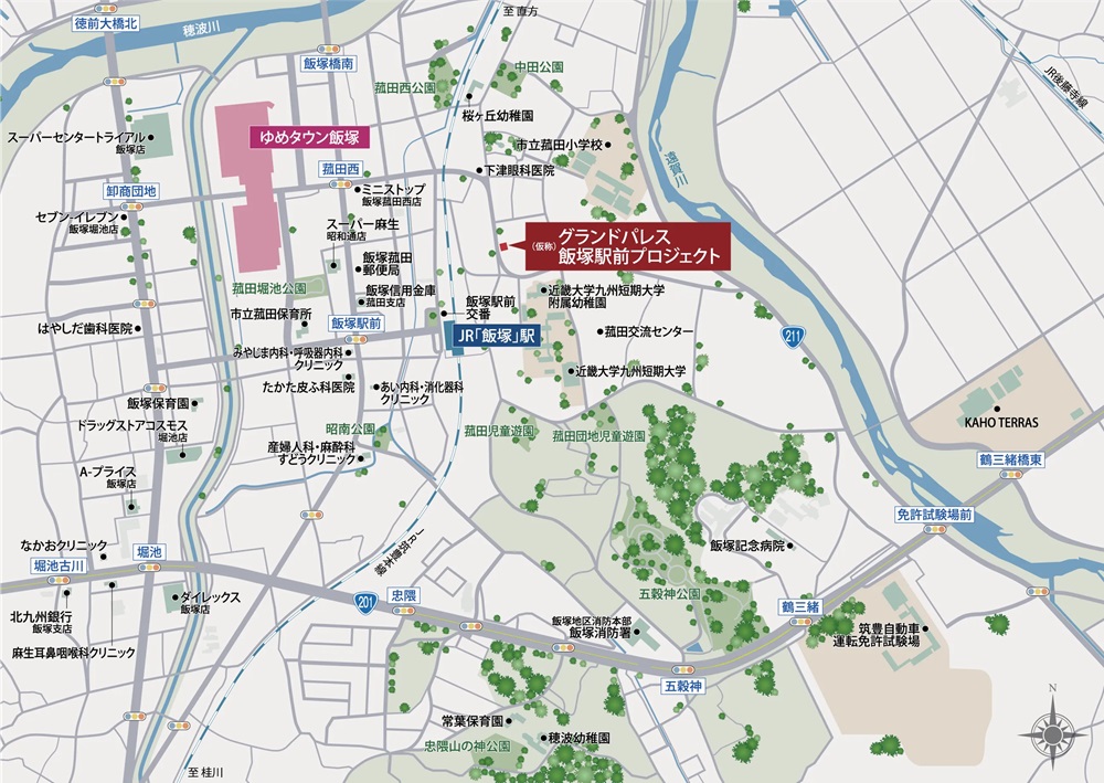 現地案内図