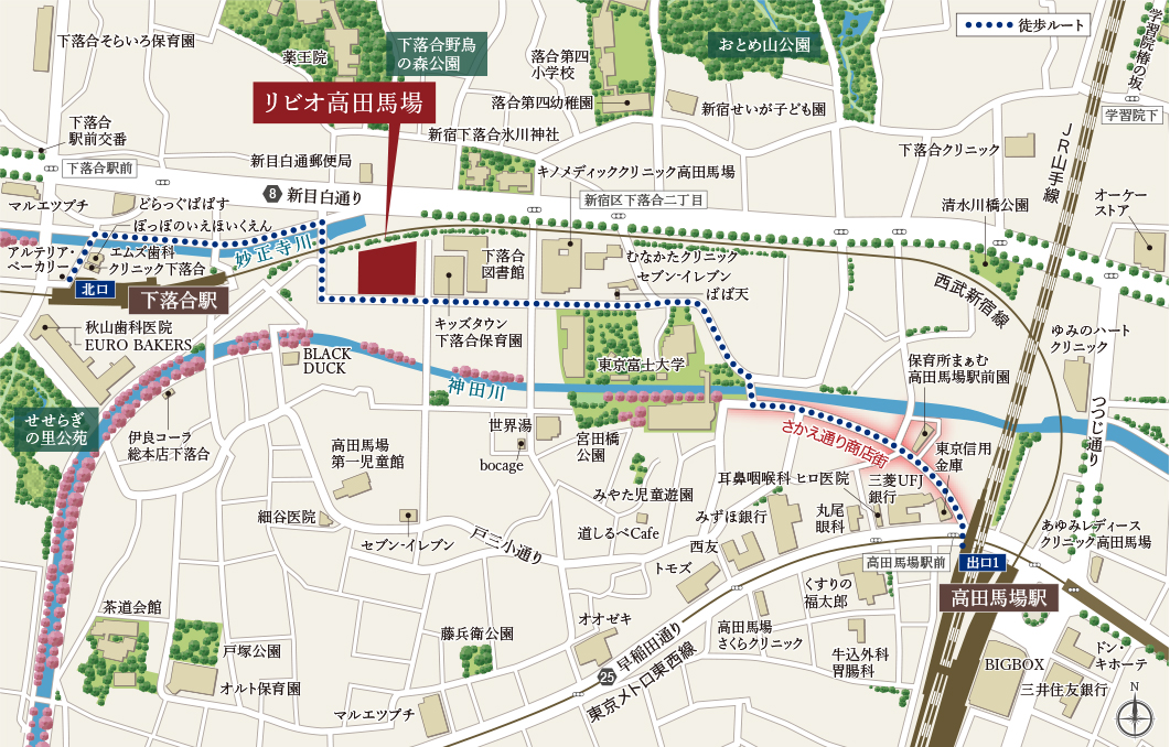 狭域地図