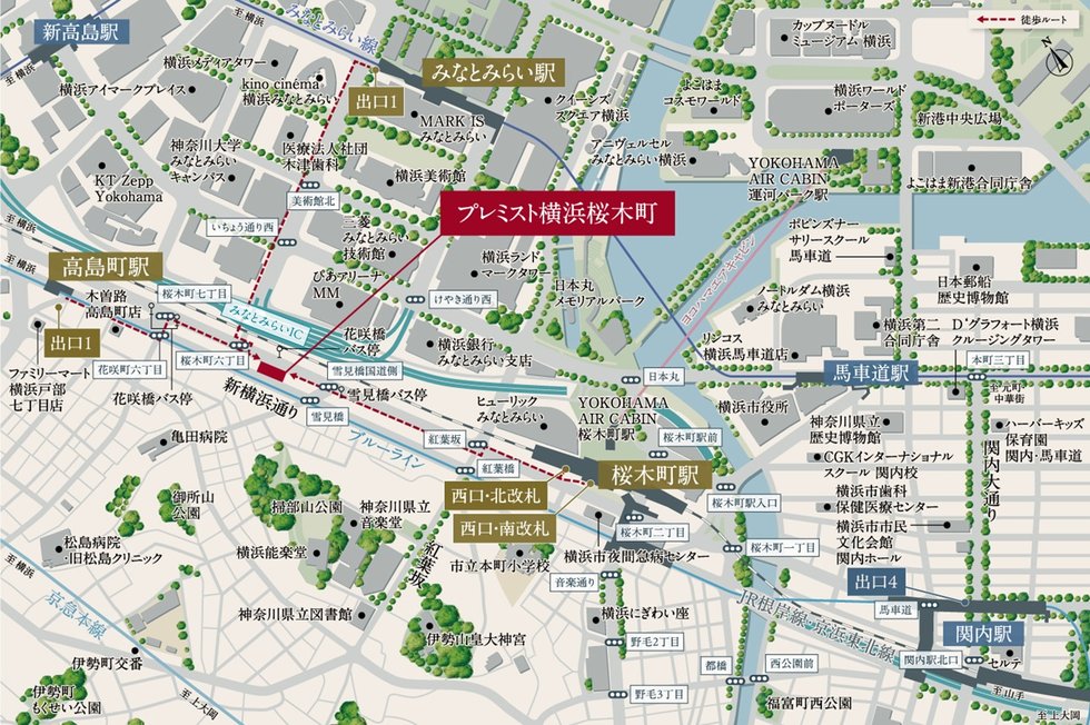 （狭域）現地案内図