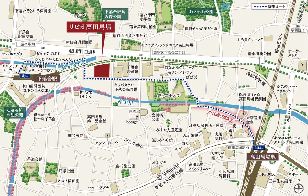 狭域地図