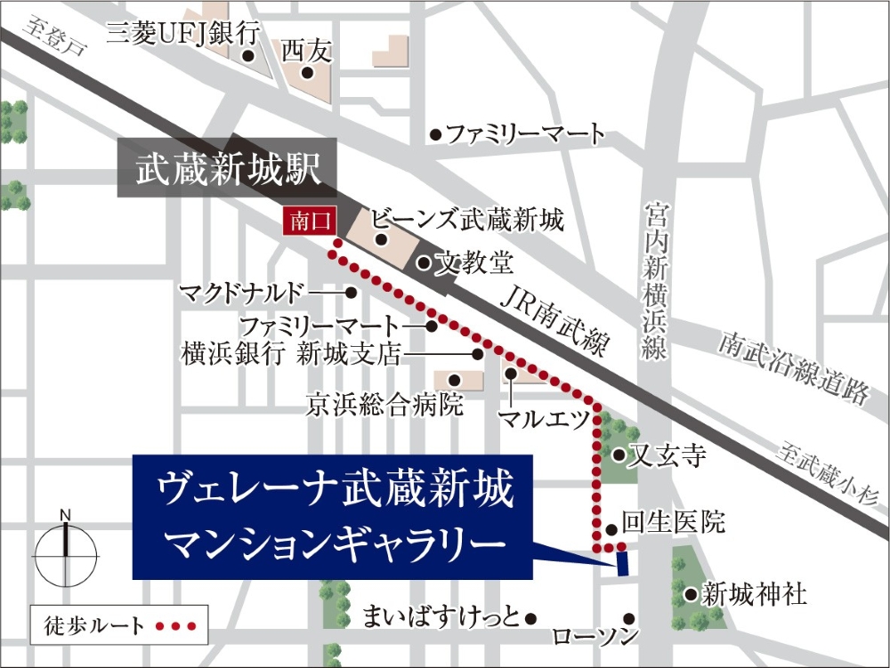 マンションギャラリー案内図