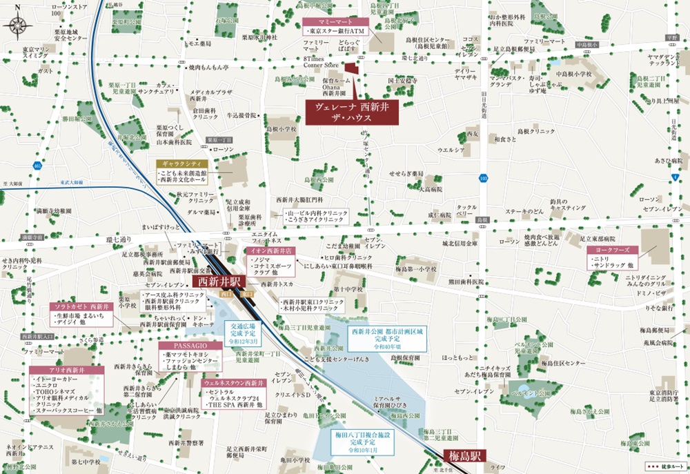 現地案内図