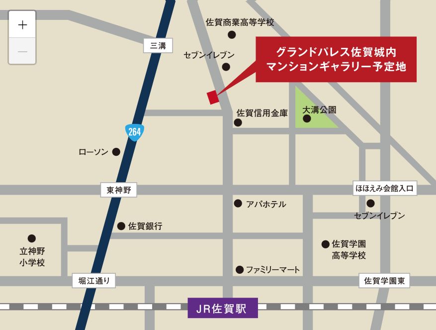 マンションギャラリー案内図