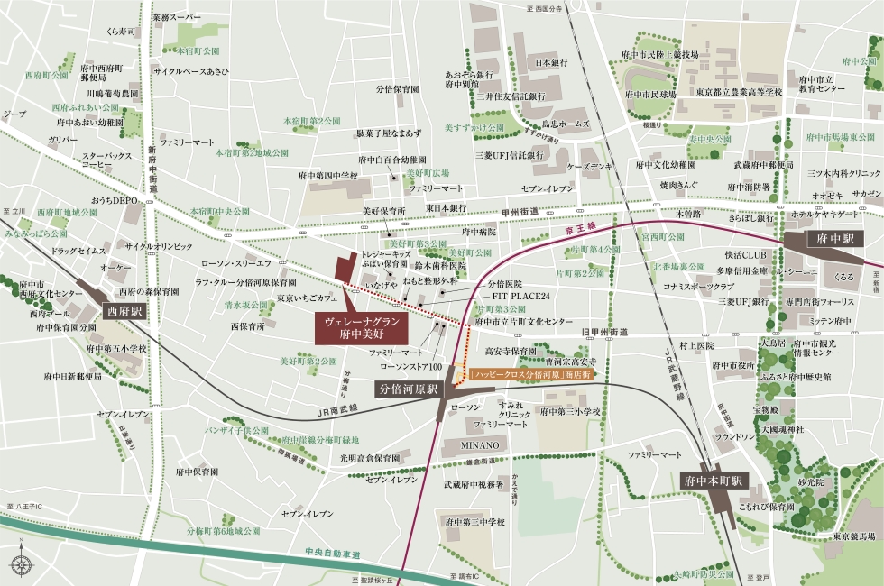 現地案内図