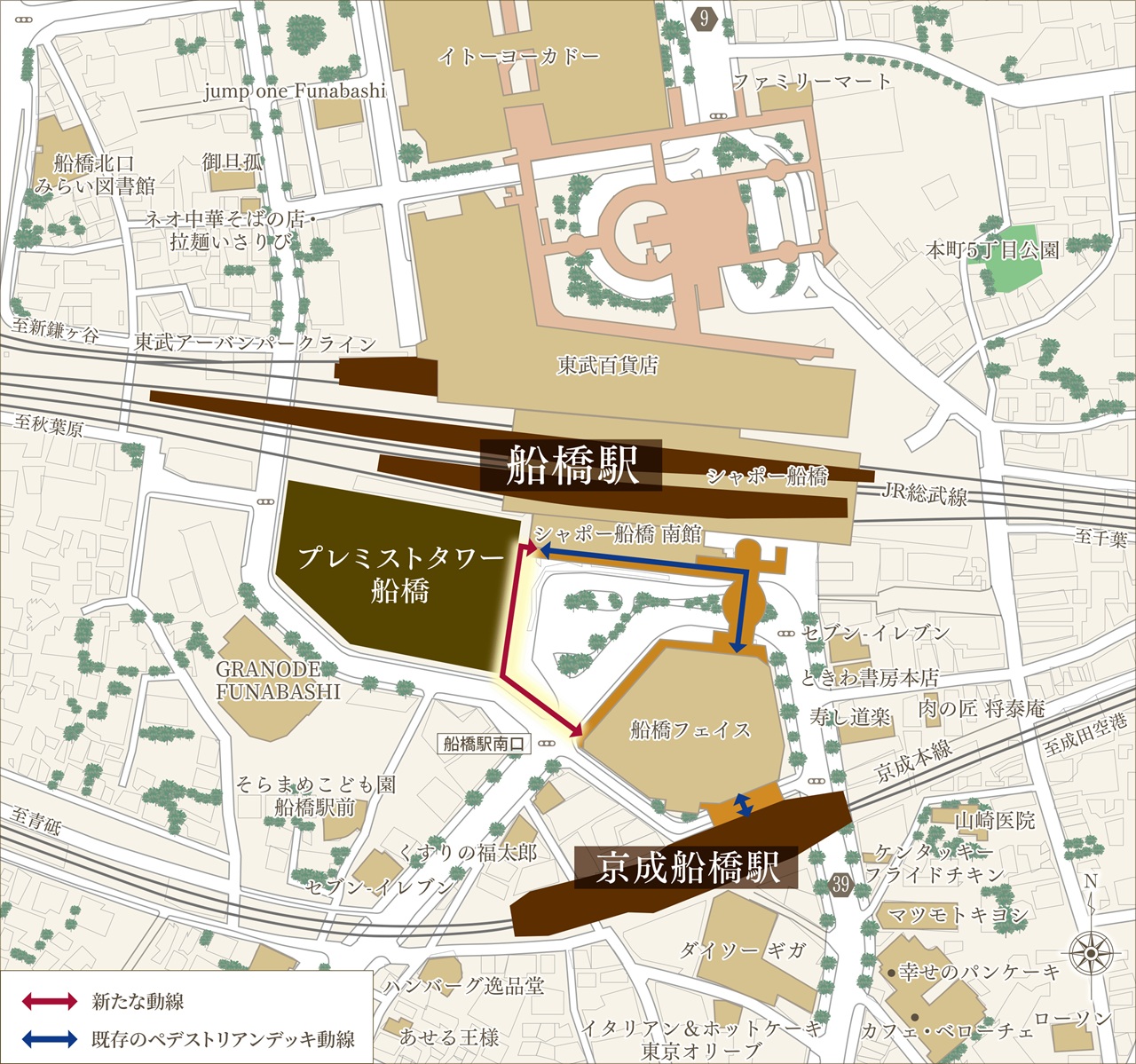 現地案内図