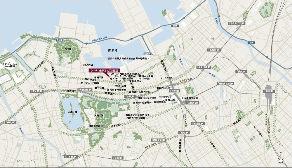 現地案内図