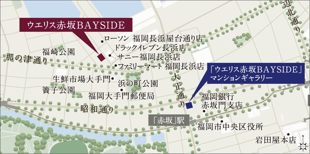 マンションギャラリー案内図