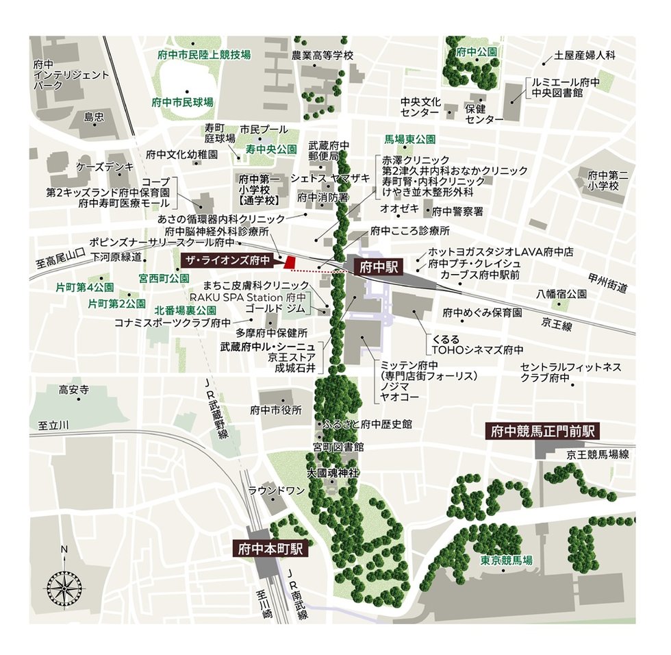 現地案内図