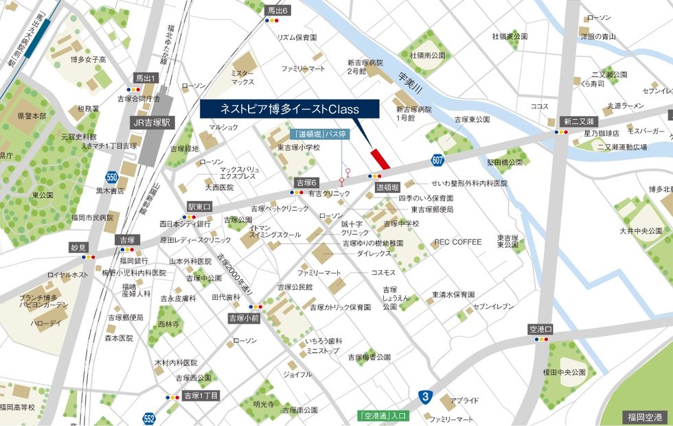現地案内図