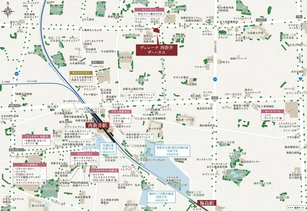 現地案内図
