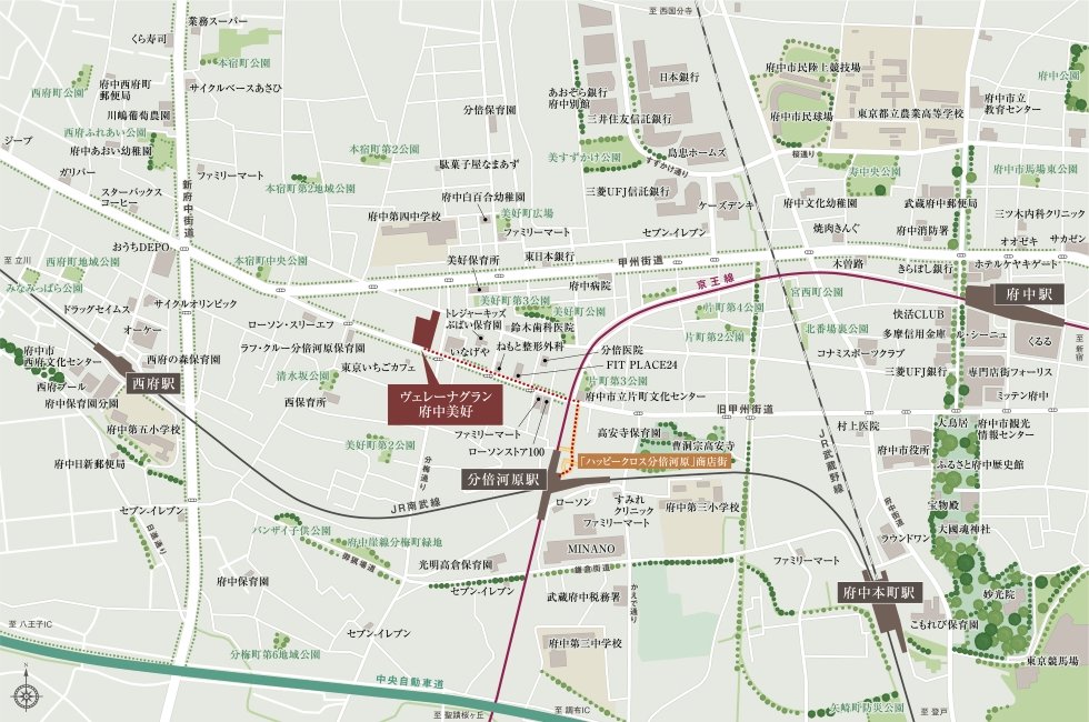 現地案内図
