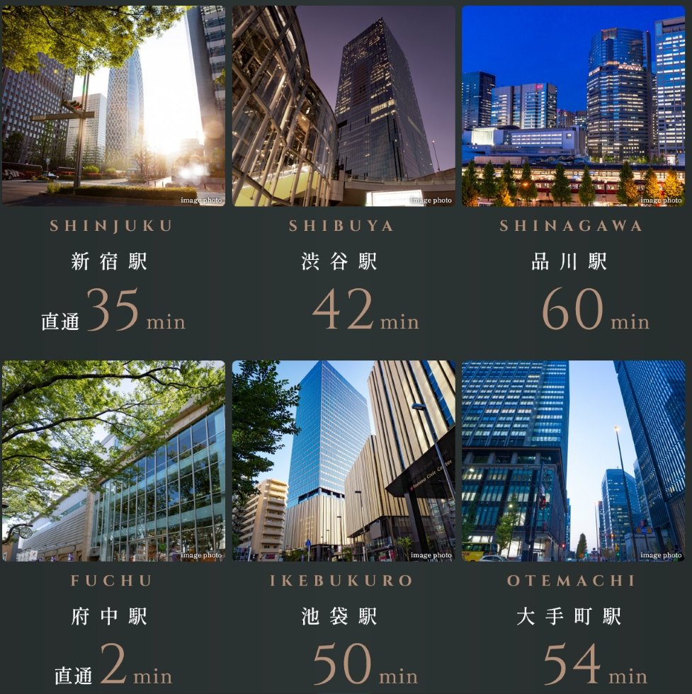 フラットアプローチで徒歩8分（約580m）の京王線｢分倍河原｣駅より