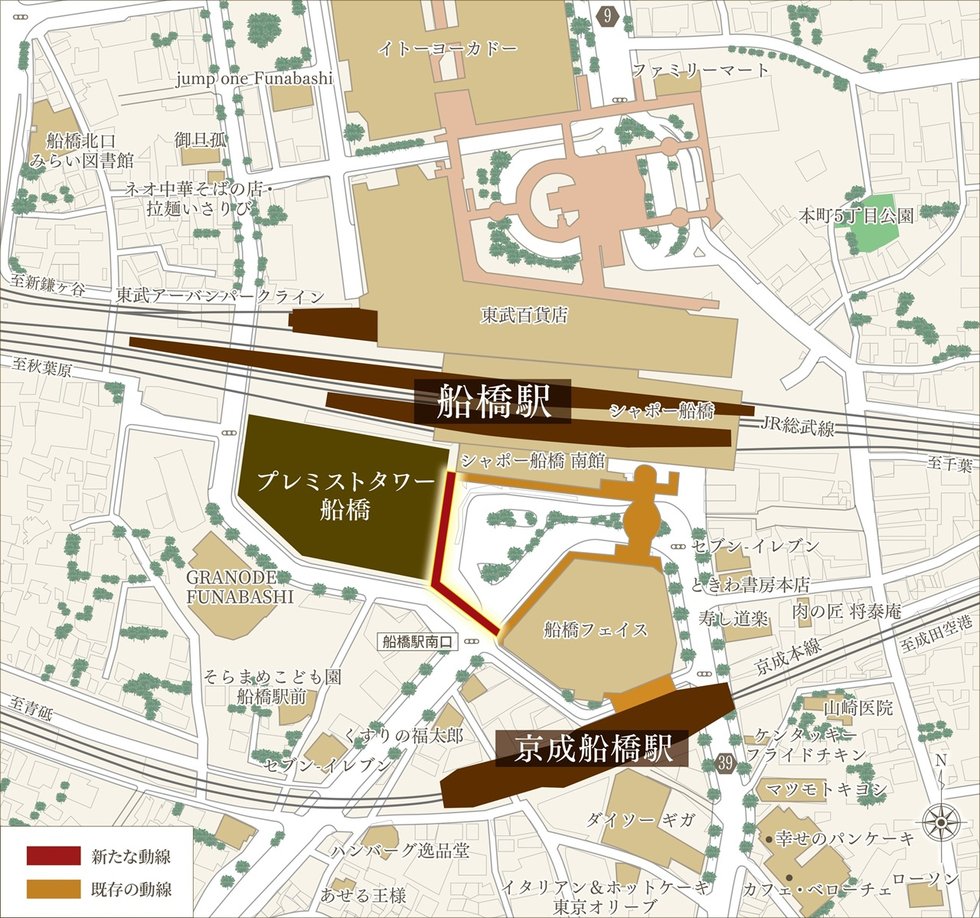 現地案内図
