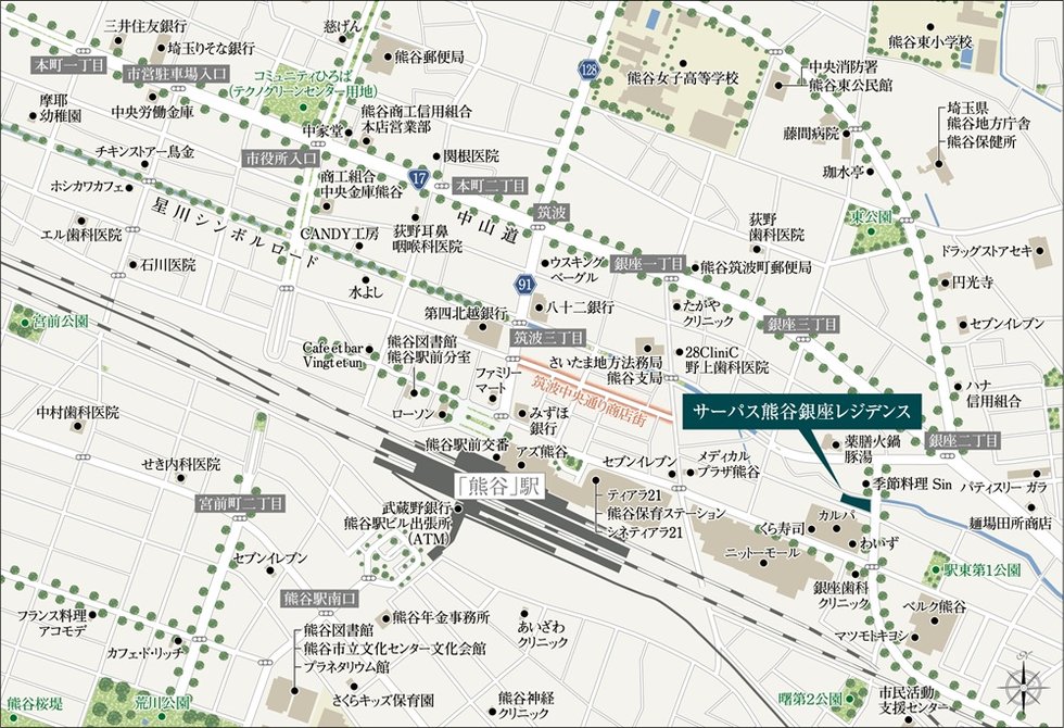 建設地ご案内図