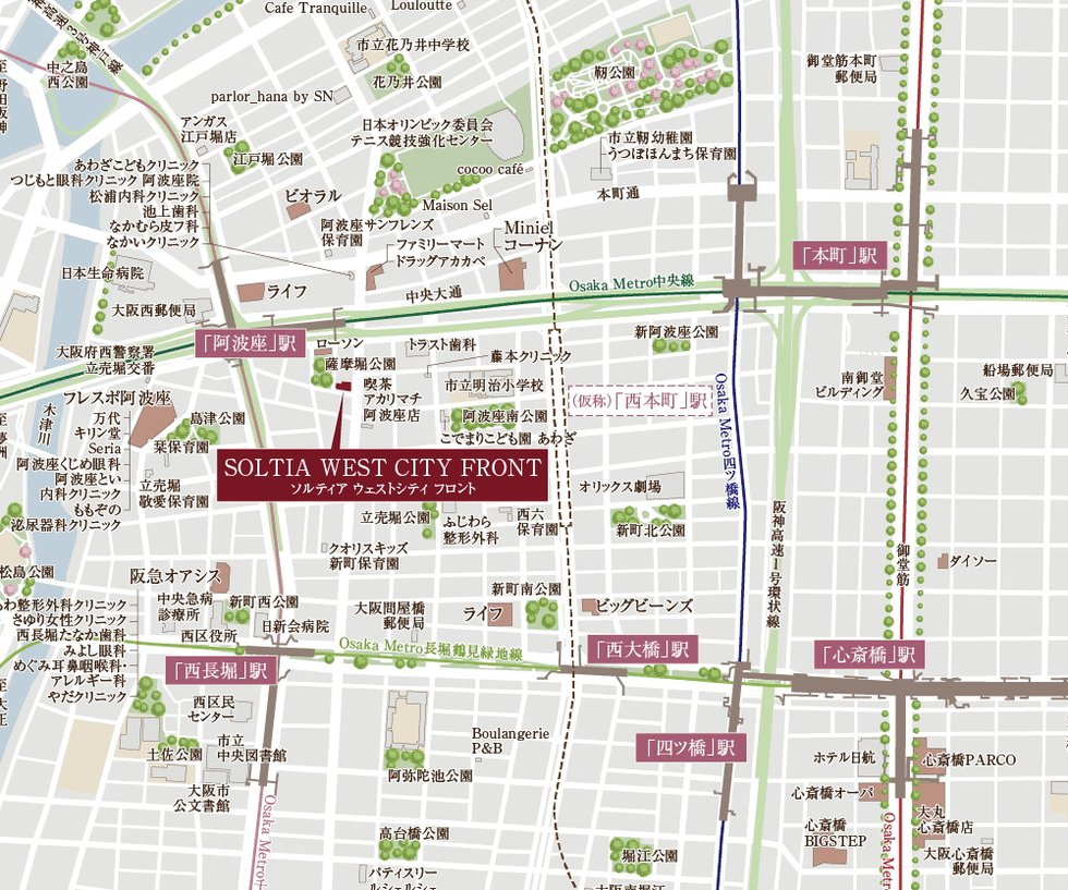 現地案内図