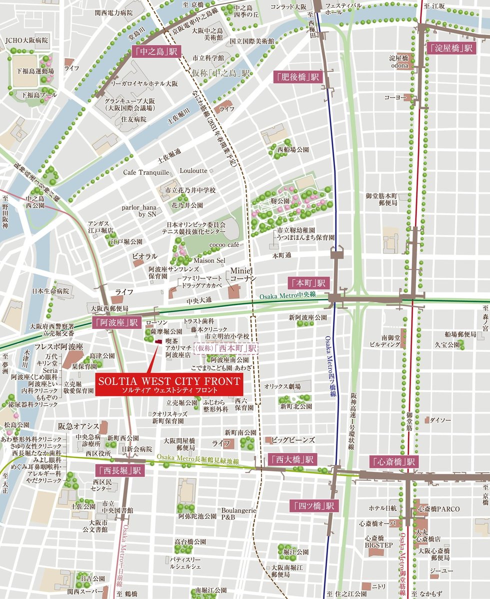 現地案内図