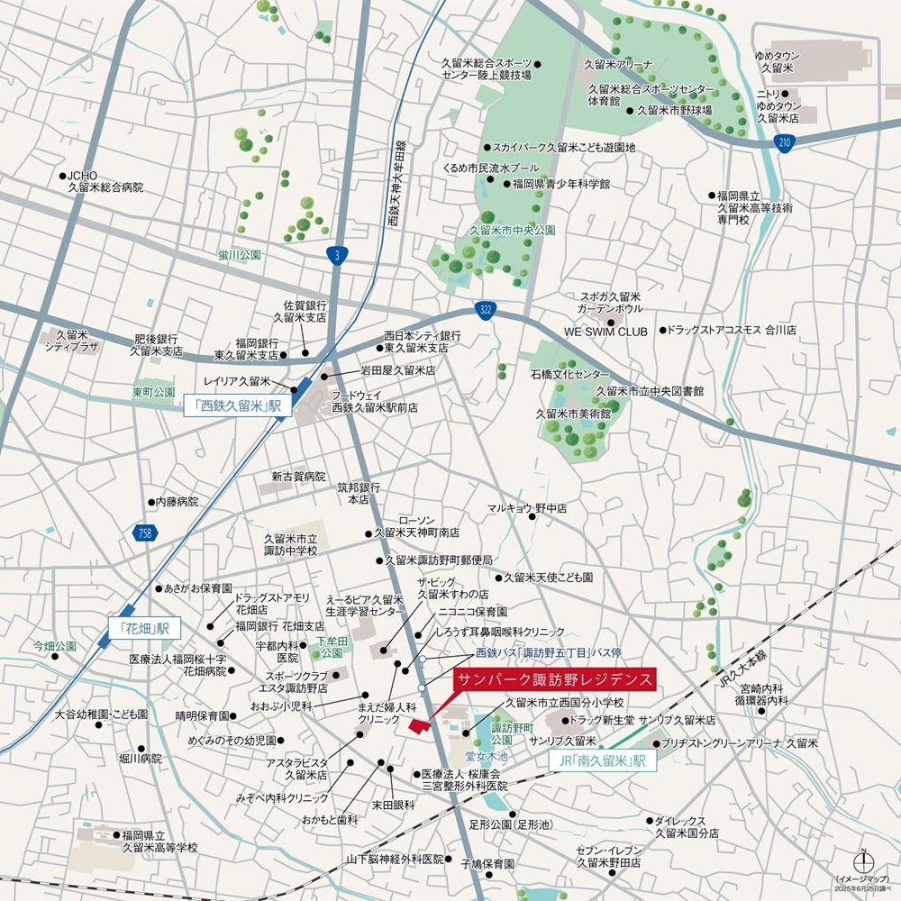 現地案内図