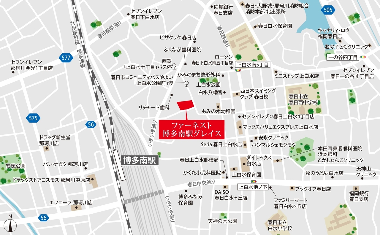 現地案内図