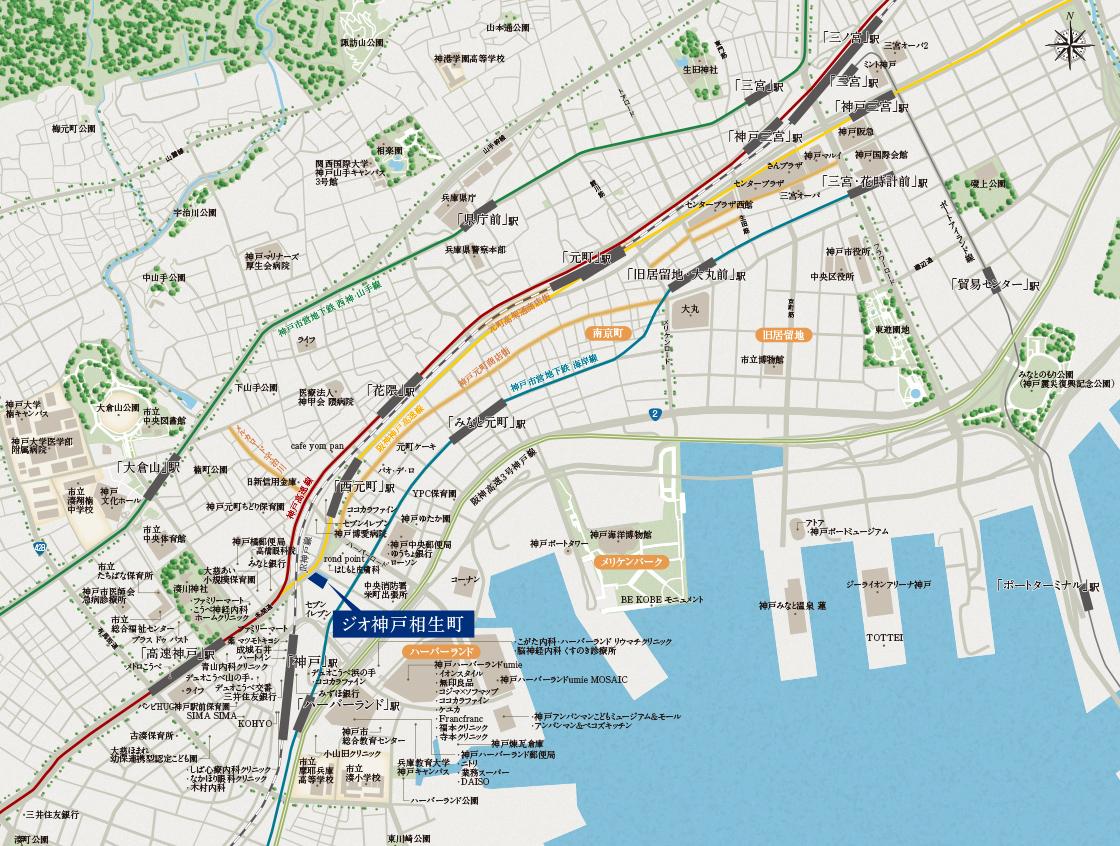 現地案内図
