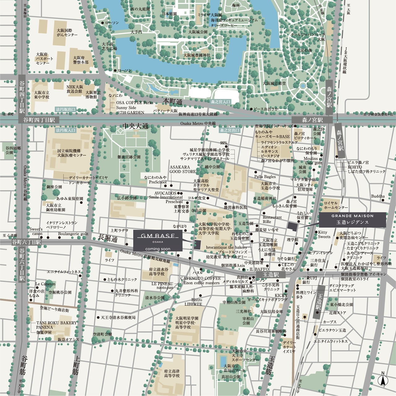 現地案内図
