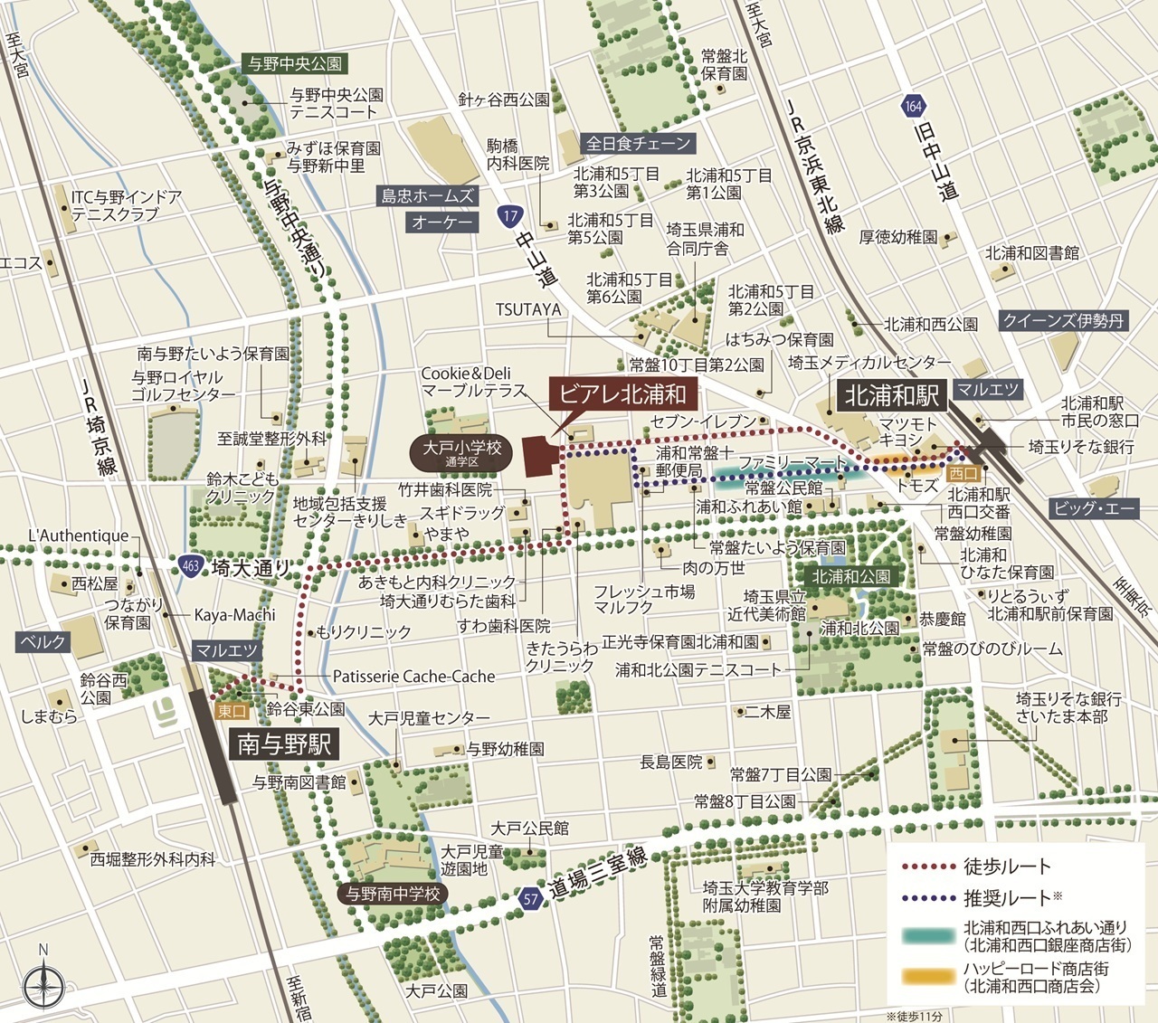 現地案内図