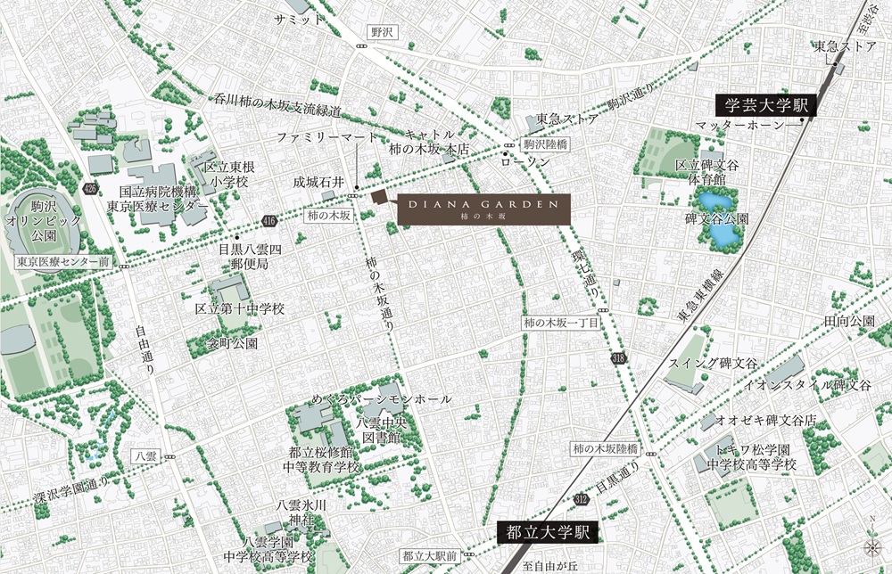 現地案内図