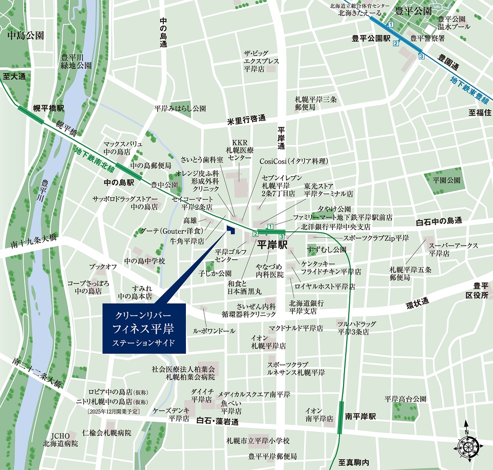 現地案内図